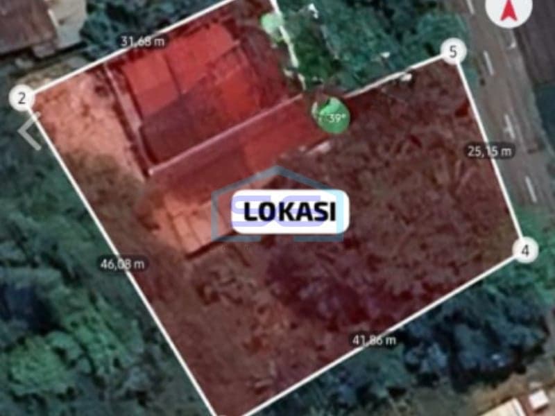 Dijual Tanah Area Joton, Jogonalan, Klaten, Jawa Tengah LT 1650m2