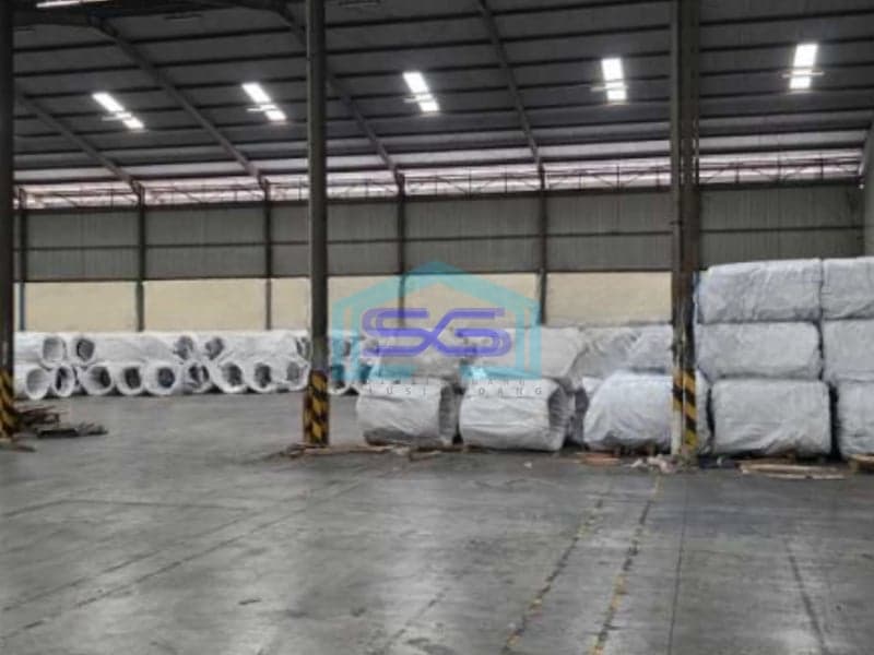 Dijual Gudang Luas Bangunan  1468 m² Lokasi di Sepatan Tangerang