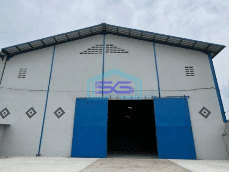 Dijual Gudang Bebas Banjir Luas Bangunan  1320 m² di Dadap Tangerang