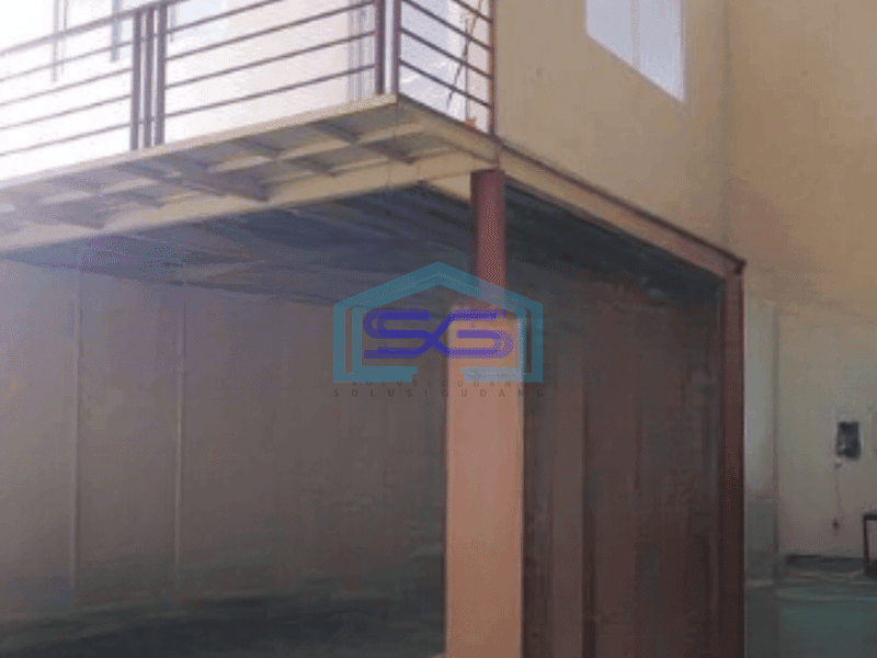 Dijual Gudang Ada Kantor Luas Bangunan 300 m² di Dekat Bandara Jakarta Barat
