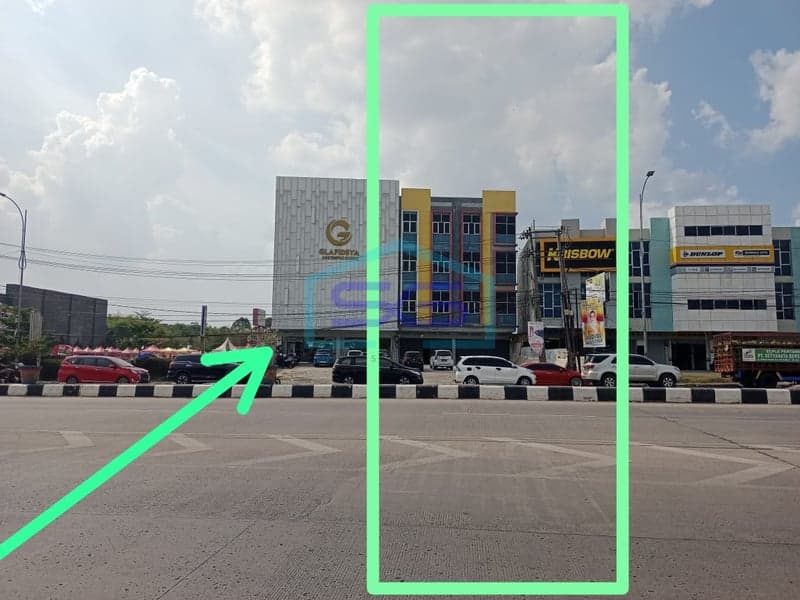 Disewakan Ruko Jumbo Ex Klinik di Kota Palembang, Sumatera Selatan Luas Bangunan 576 m²