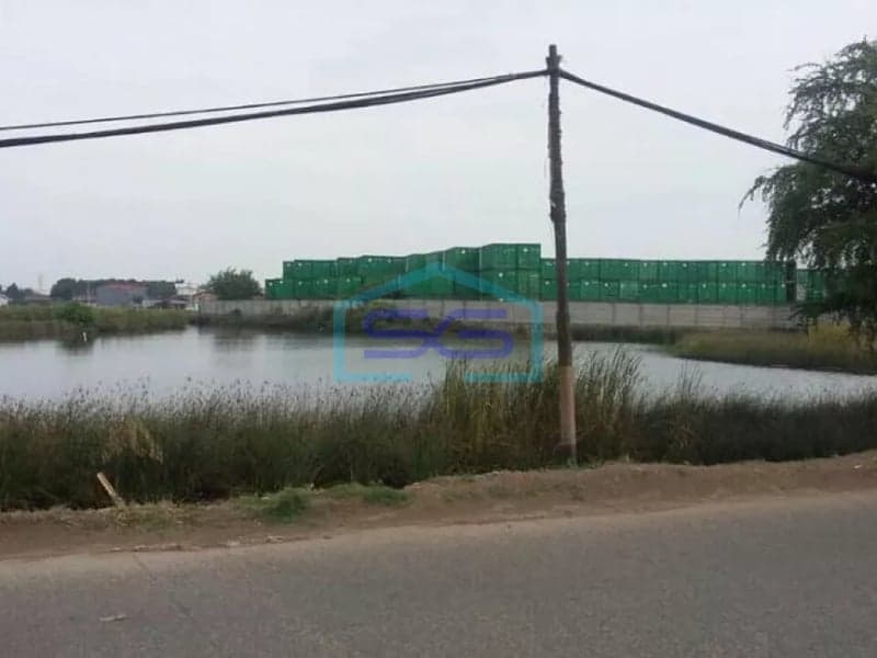 Dijual Tanah Lahan di jl marunda raya sebelum jembatan marunda center luas 64 ha shm