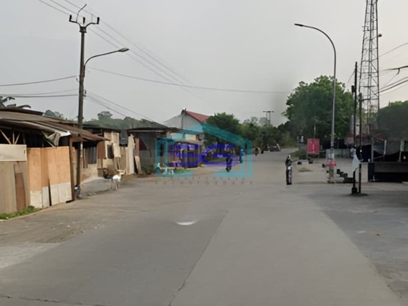Dijual Tanah Cocok Industri/Pabrik di Jalan Raya Gunung Sindur Bogor LT 10000m2