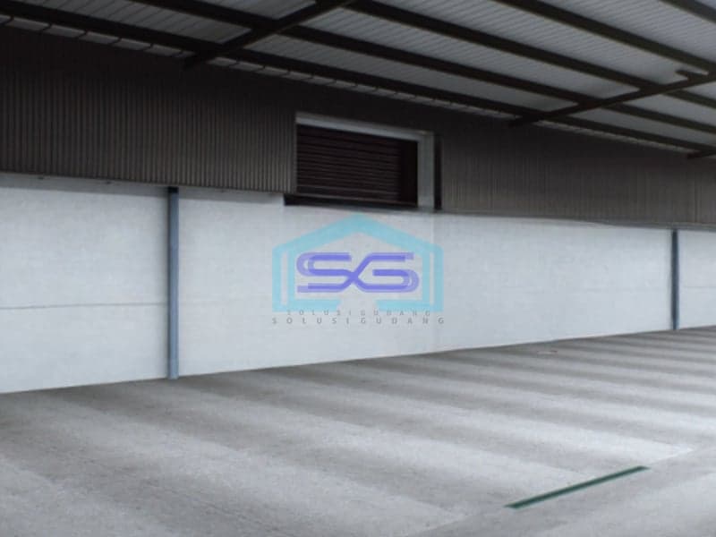 Disewakan Gudang Ada Loading Dock Akses Container 40 Feet di Tangerang