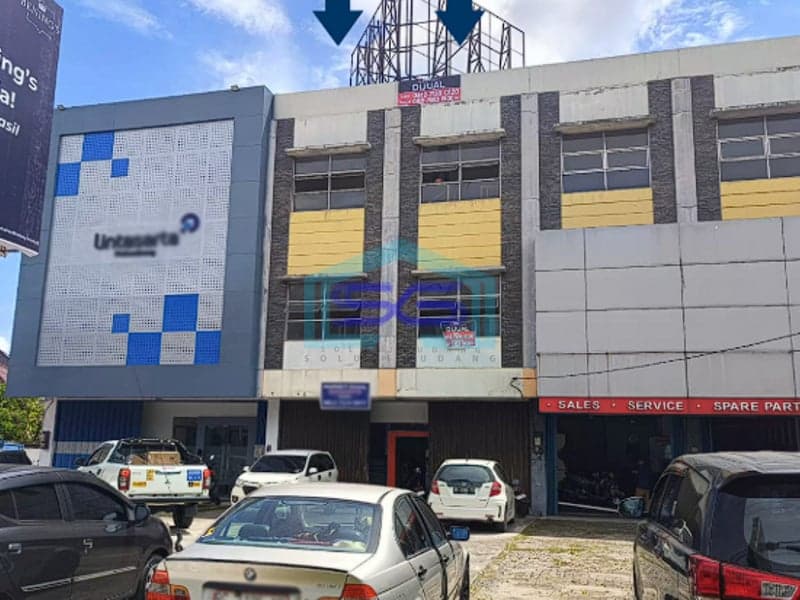 Dijual Ruko 3 Lantai Jantung Kota Siap Panen Cuan di Jalan Basuki Rahmat Palembang LB 336m2
