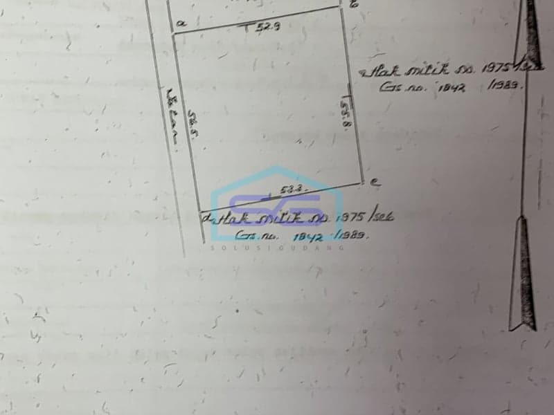 Dijual Tanah Siap Bangun di Palembang City, South Sumatra LT 2947 m2