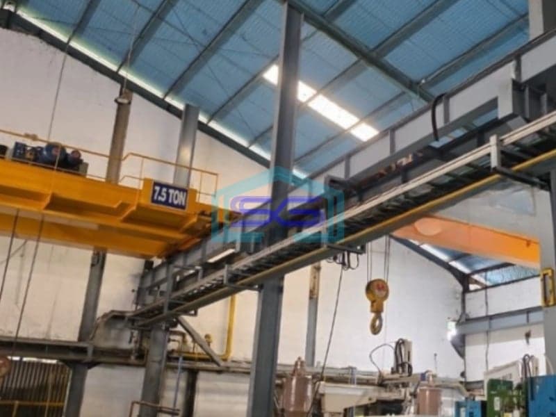 Dijual Pabrik Ada Crane di Kawasan Industri Mm2100 Cibitung Bekasi LT 5100m2