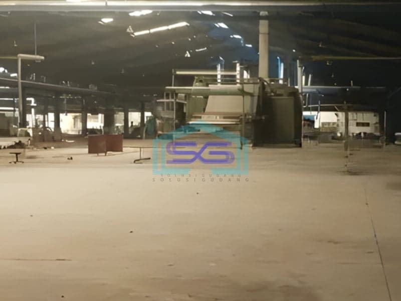 Dijual Tanah Bonus Bangunan Gudang Siap Pakai Cikarang Bekasi LT 13,9 Ha