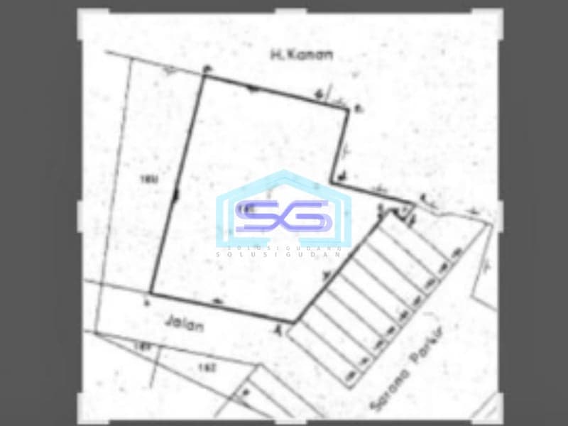Dijual Tanah Yang Berlokasi di Dalam Komplek Ruko Cibarusah Cikarang Bekasi LT 1581m2