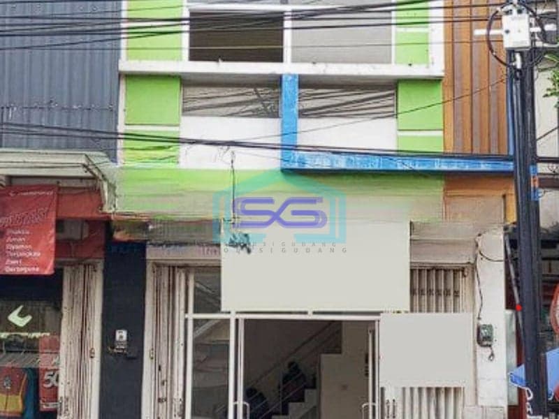 Disewakan Ruko Siap Pakai Pinggir Jalan Besar Lowokwaru Malang Bangunan 3 Lantai