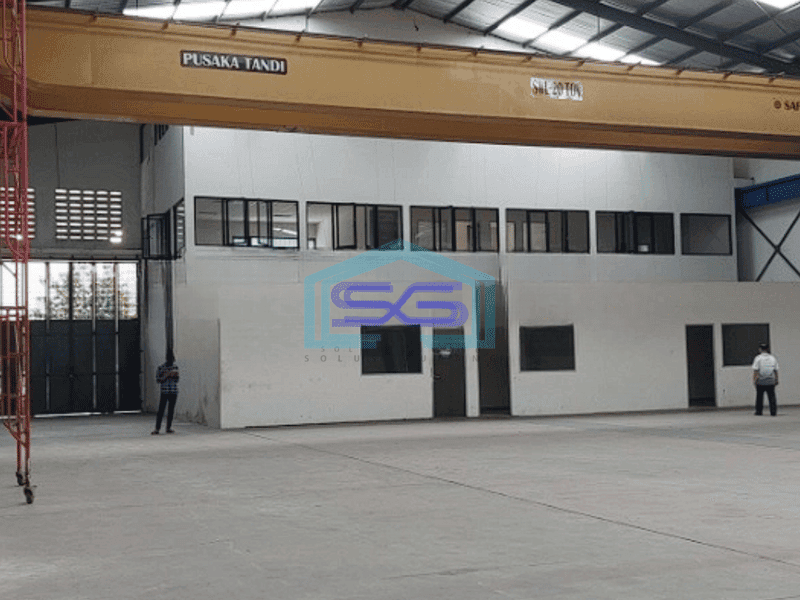 Disewakan Gudang Rapih Siap Pakai Delta silicon 3 Cikarang LB 1500m2
