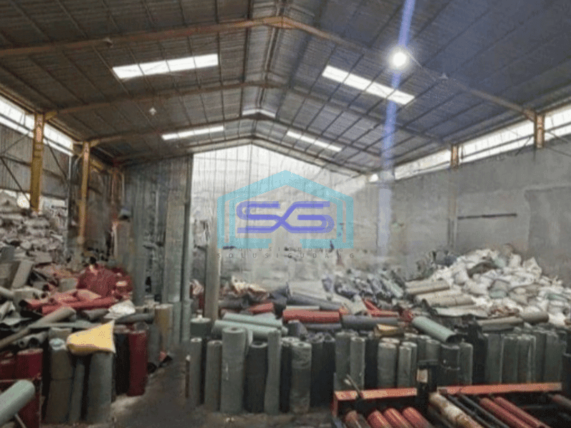 Disewakan Gudang Siap Pakai Luas Bangunan  800 m² Lokasi Strategis di Cipondoh Tangerang