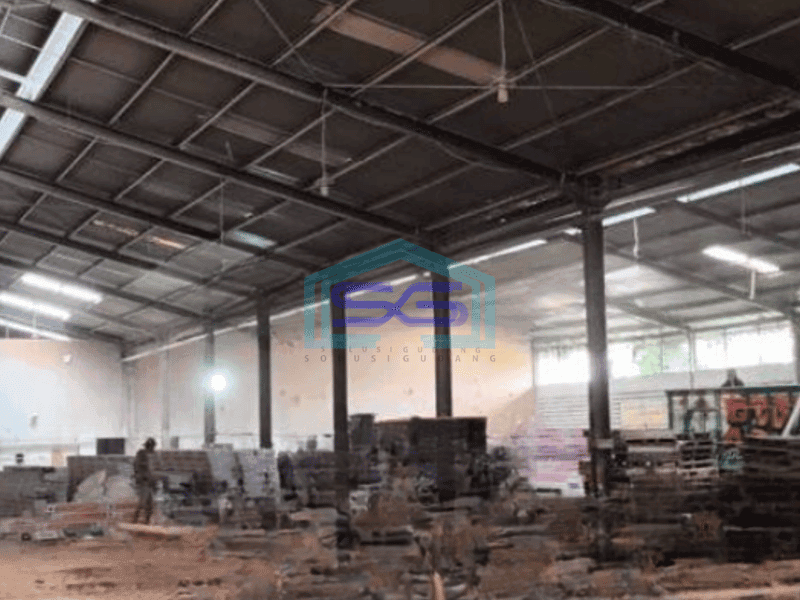 Dijual Gudang Luas Bangunan  3100 m² di Batu Ceper Tangerang Dekat Akses Transportasi
