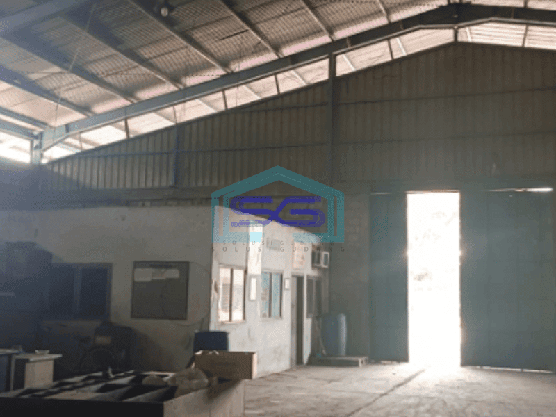 Disewakan Gudang di Karawaci Tangerang Luas Bangunan 1410 m² Akses Container 40 Feet