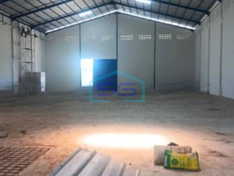 Warehouse for Rent 1104 sqm Building Area Flood-Free in Pakuhaji Tangerang