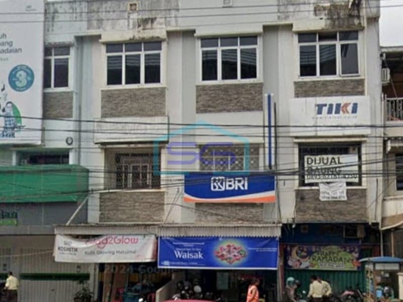 Dijual Ruko 4 Lantai Ex Bank di Palembang Sumatera Selatan Luas Tanah: ±70 m²