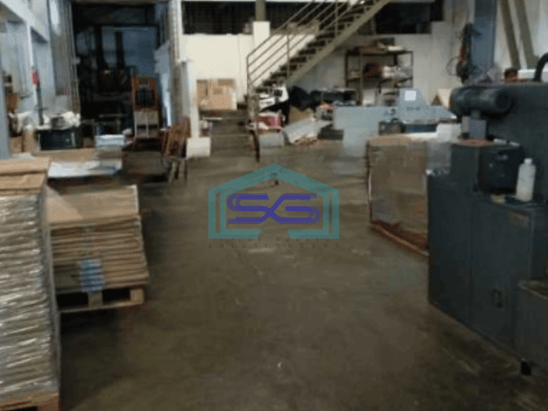 Dijual Gudang Akses Container 40 Feet di Kapuk Jakarta Utara Luas Tanah 996 m²