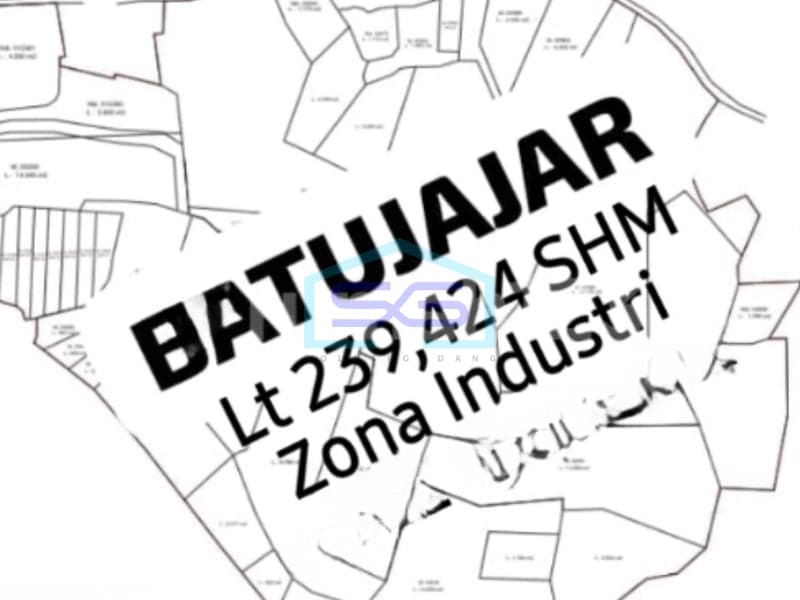 Dijual Tanah Kavling Industri Batujajar Bandung Barat Luas 239424m2