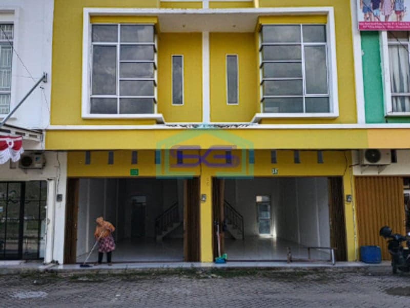 Dijual Ruko Gandeng 2 Lantai di Jalan Ibnu Sutowo Talang Kelapa Palembang LB 108m2