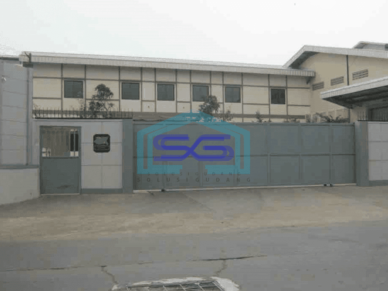 Disewakan Gudang Bitung Curug Siap Pakai ada racking