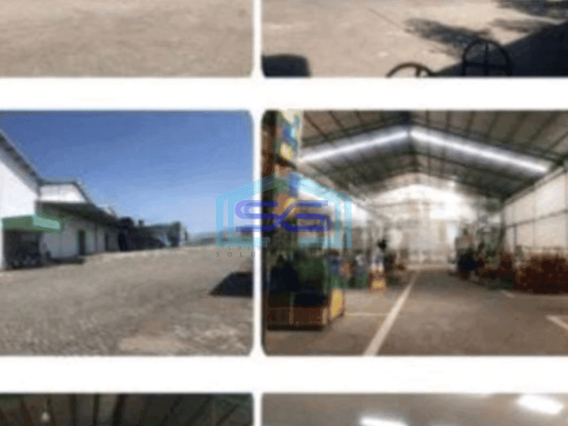 Dijual Tanah Bangunan Mesin Pabrik Snack Sukodono Sidoarjo
