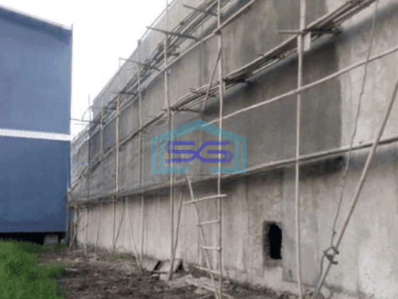 Disewakan Gudang Luas Bangunan 720 m² Akses Container 40 Feet di Tangerang