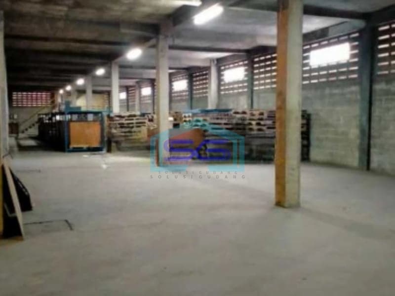 Disewakan Gudang Cikupa Tangerang Posisi Bagus Luas bangunan 2600m2