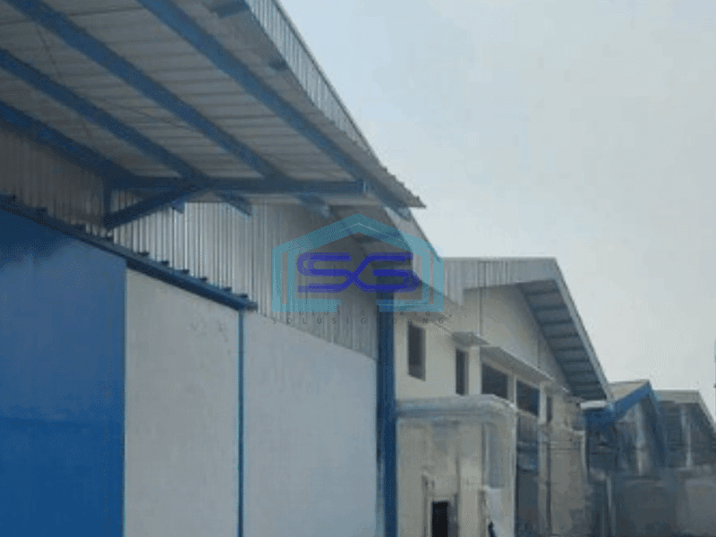 Dijual Gudang Turun Harga Luas Bangunan  2070 m² di Cikupa Tangerang