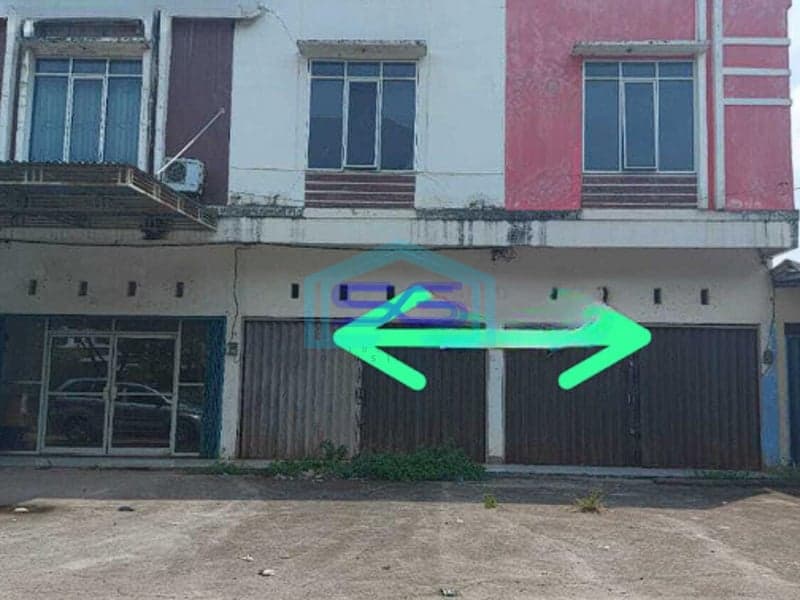 Dijual Ruko Gandeng 2 Pintu di Jalan Ibnu Sutowo Talang Kelapa Palembang Lokasi Strategis LT 126m2