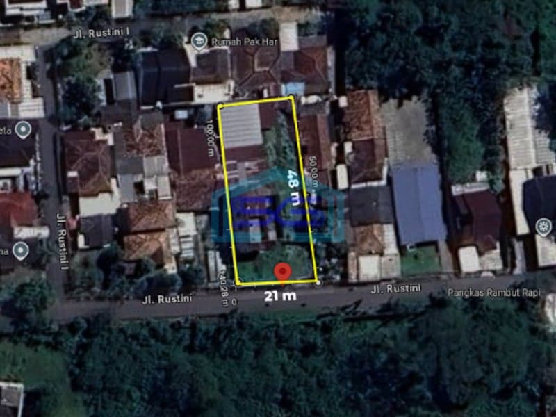 Dijual 2 Unit Ruko + Lahan Luas di Jalan Rustini, Kenten Palembang LT 1087m2