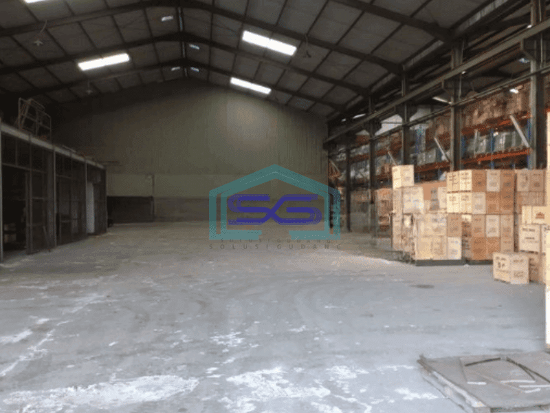 Dijual Pabrik di Jati Uwung Tangerang Luas Tanah 8633 m² Akses Container 40 Feet