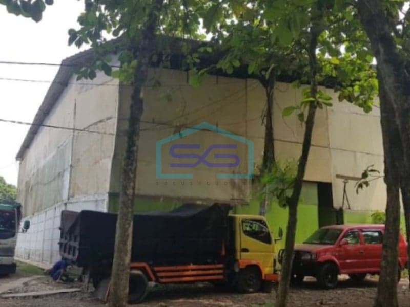 Disewakan Gudang Murah Dekat Toll di Kawasan Cikupa, Tangerang LB 345 m²