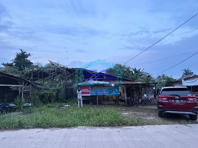 Dijual Tanah Siap Bangun di Pinggir Jalan di Tanah Mas Km 14, Banyuasin  Sumatera Selatan LT 2072m2