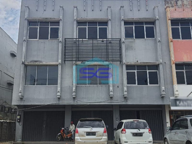 Disewakan 3 Unit Ruko Jalan R Soekamto Palembang Luas Bangunan 504m2