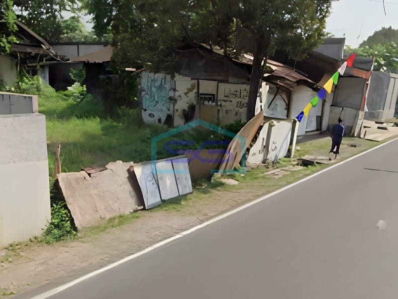 Dijual Tanah LT 1700m2 Harga Dibawah NJOP Dipinggir Jalan Raya Lenteng Agung Jakarta Selatan
