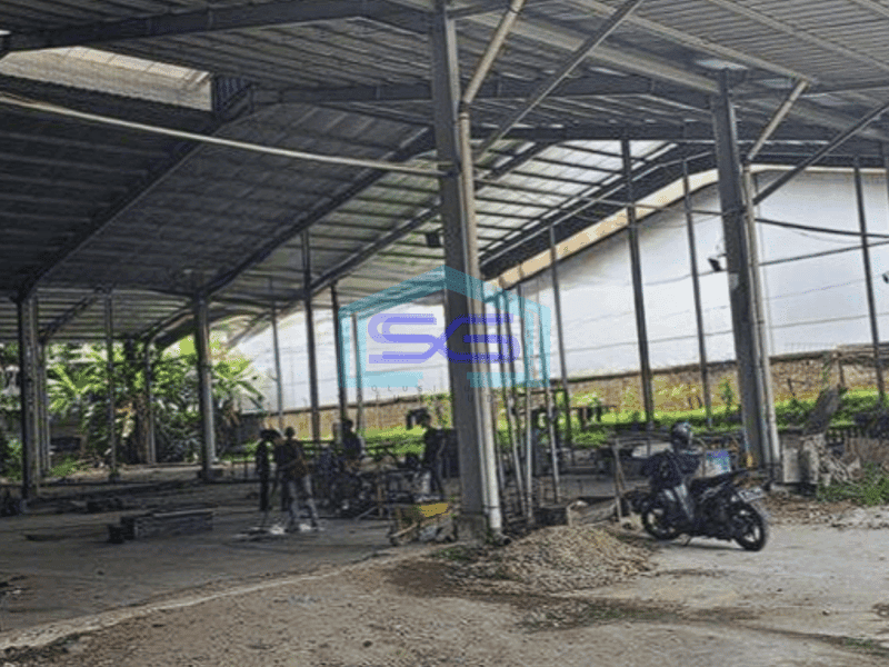 Dijual gudang bagus besar 3000m2 di Jatake