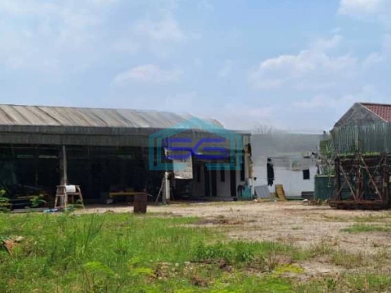 Dijual Gudang Akses Container 40 Feet Luas Bangunan 1000 m² Lokasi di Tangerang