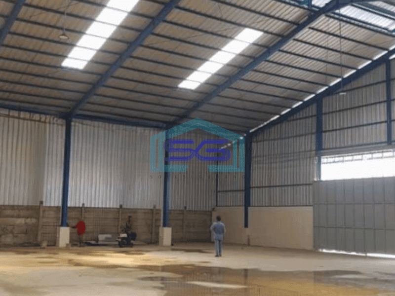 Disewakan Gudang Luas Bangunan  720 m² Akses Container 40 Feet di Legok Tangerang