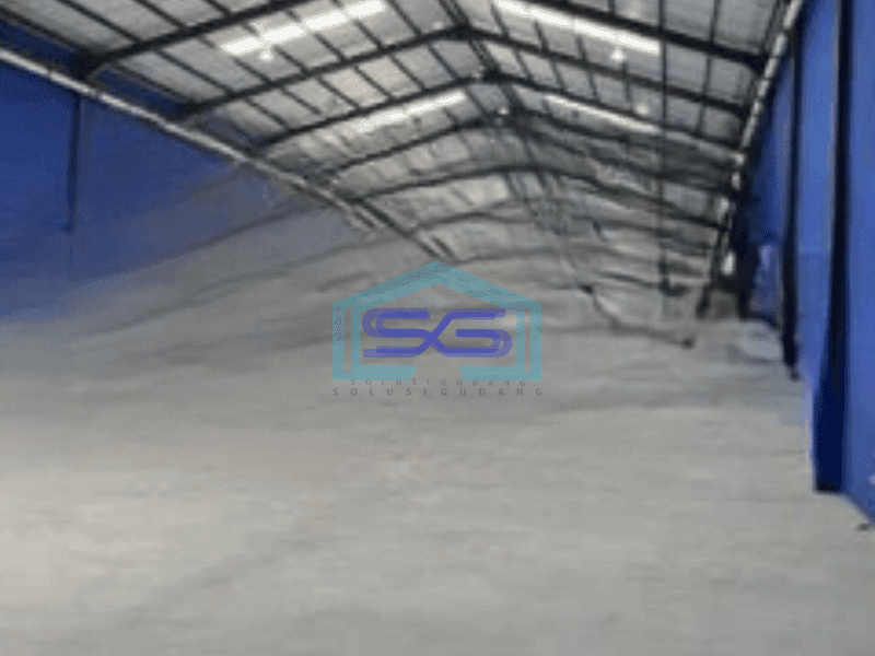 Disewakan Gudang Luas Bangunan 810 m² Bangunan Baru di Tangerang