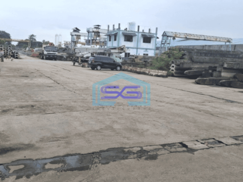 Dijual Tanah di Cakung Cilincing 4 Ha Open Yard Cor Beton