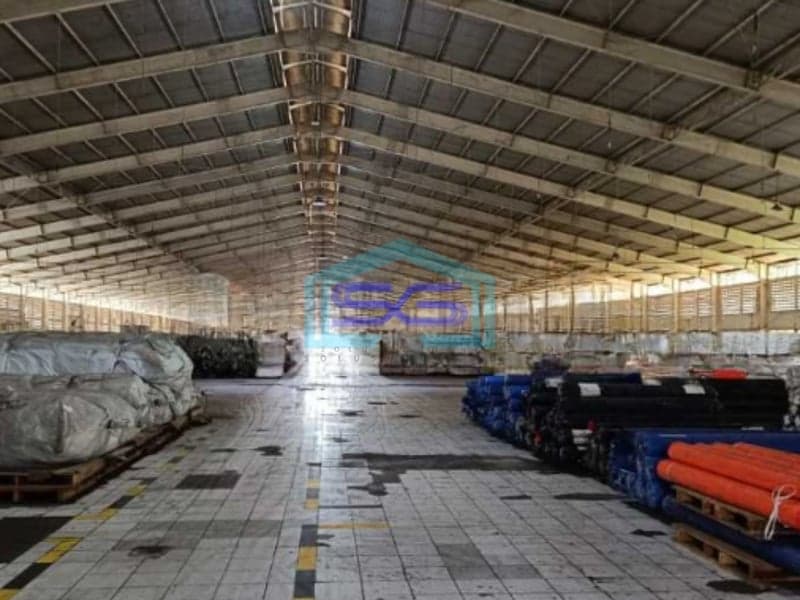 Disewakan Gudang Siap Pakai Tidak Banjir di Tangerang Luas Bangunan 9240 m²