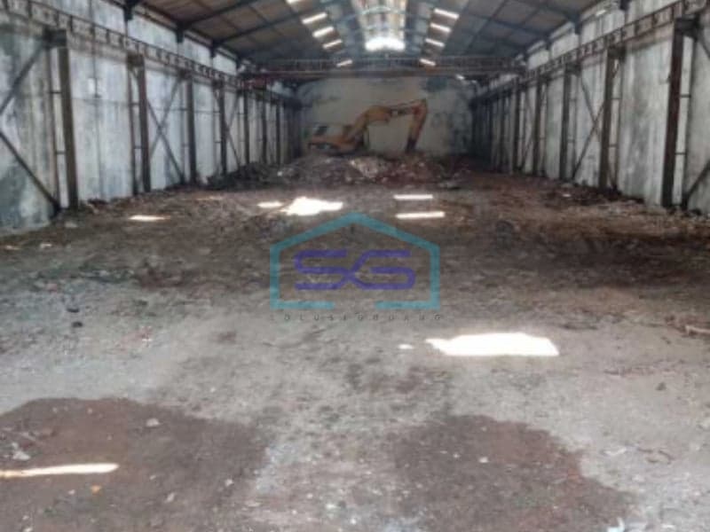 Flood-Free Warehouse for Sale, Building Area 1,320 sqm, Near Pantai Indah Dadap Tangerang