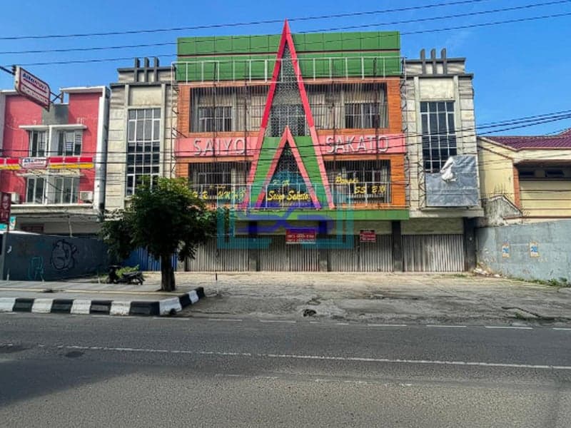 Dijual Ruko di Jalan Angkatan 45 Palembang Luas Bangunan 144m2