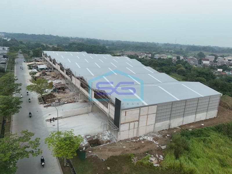 9 Units of Adjoining New Warehouses for Rent in Delta Silicon Lippo Cikarang