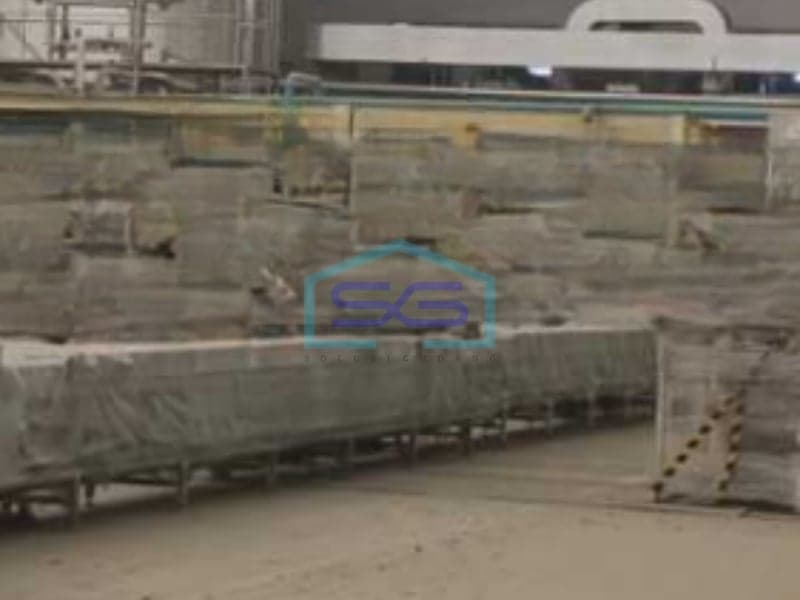 Factory Warehouse for Sale Large Building Area 9000 m² Flood-Free Location in Pasar Kemis Tangerang
