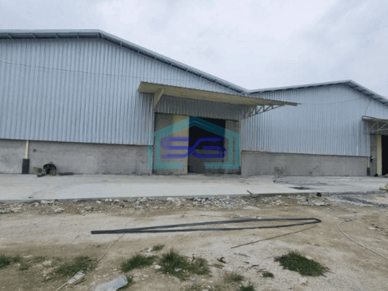 Disewakan Gudang Akses Container 40 Feet Luas Bangunan  1242 m² di Pasar Kemis Tangerang