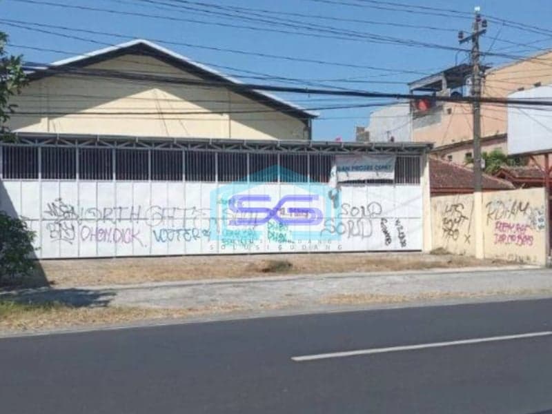 Dijual Gudang Strategis Industri LT 2449m2 Lokasi Bantul Yogyakarta