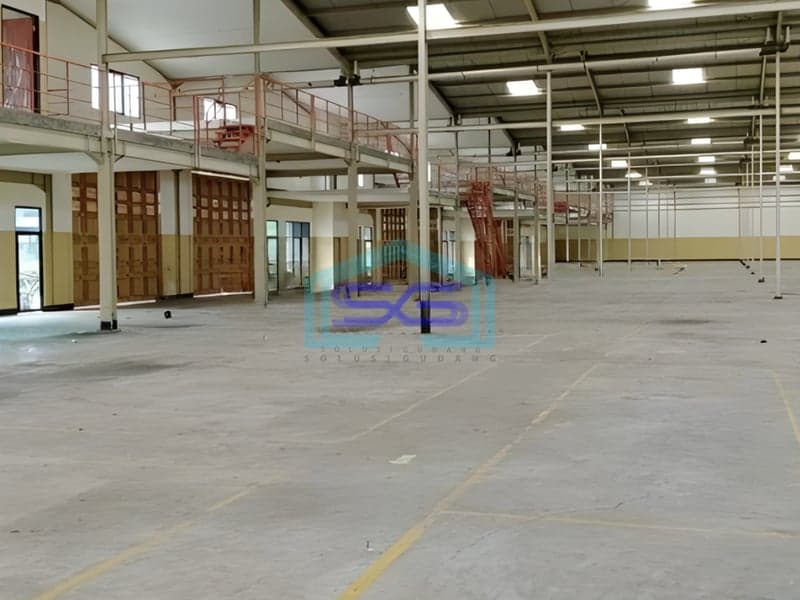Dijual Gudang Bagus Luas Tanah 6000² Di Jl Raya Serang Balaraja Tangerang