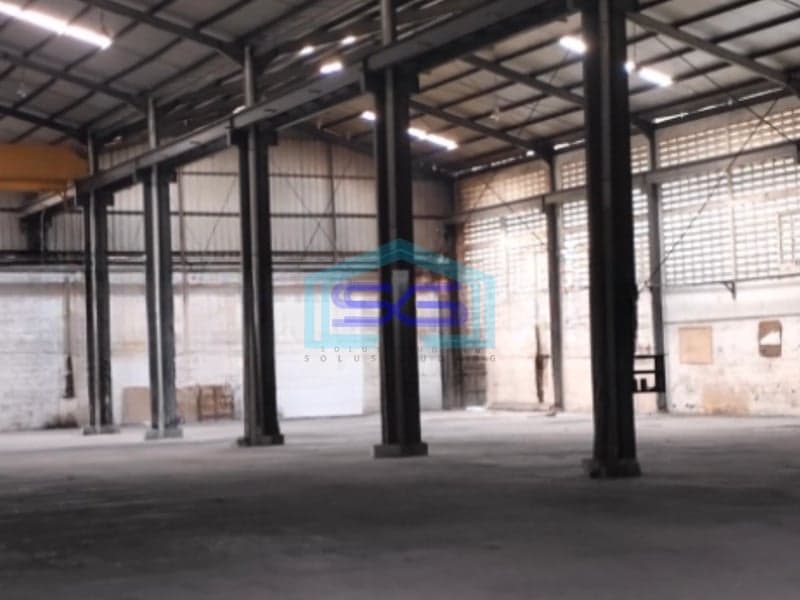 Disewakan Gudang Bebas Banjir Batuceper Tangerang Luas Bangunan 525 m²