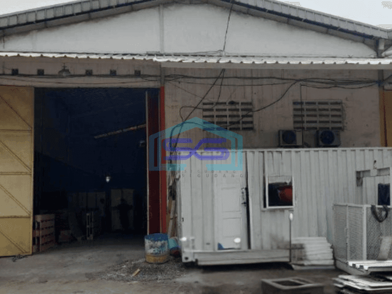 Disewakan Gudang Akses Container 20 Feet di Cipondoh Tangerang Luas Tanah  360 m²